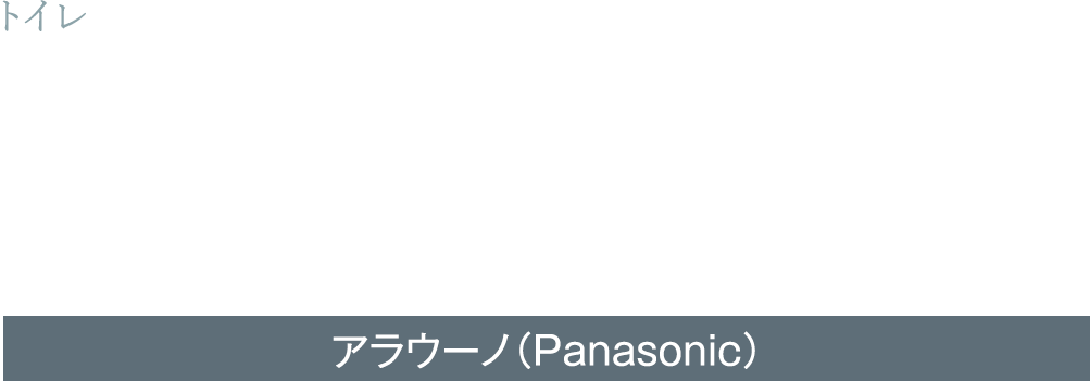 汚れが落ちやすい有機ガラス系素材パナソニックの全自動おそうじトイレ